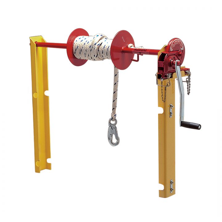 a guard rail winch product