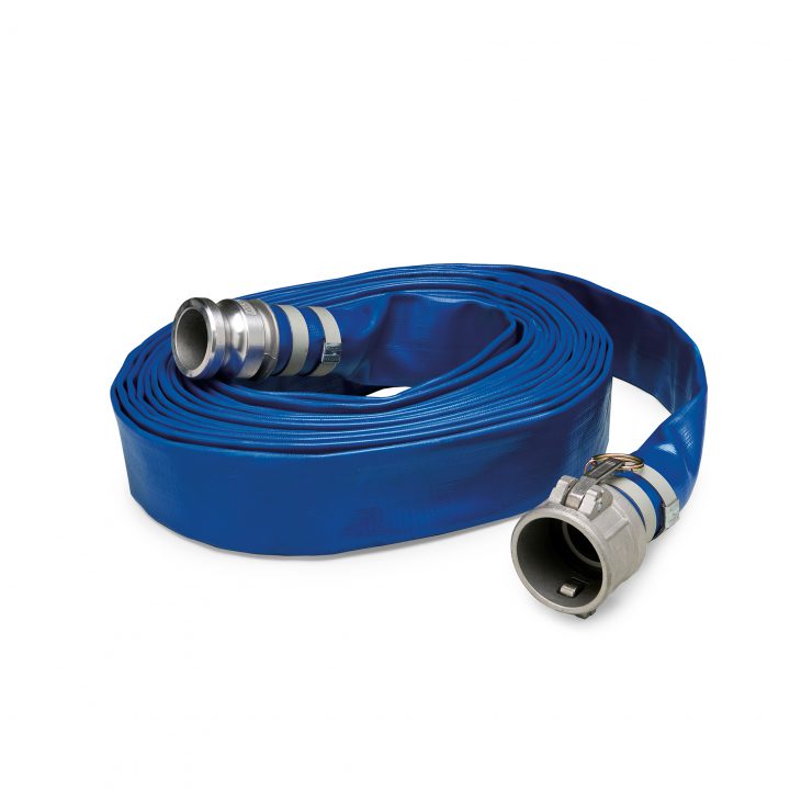 blue pump discharge hose