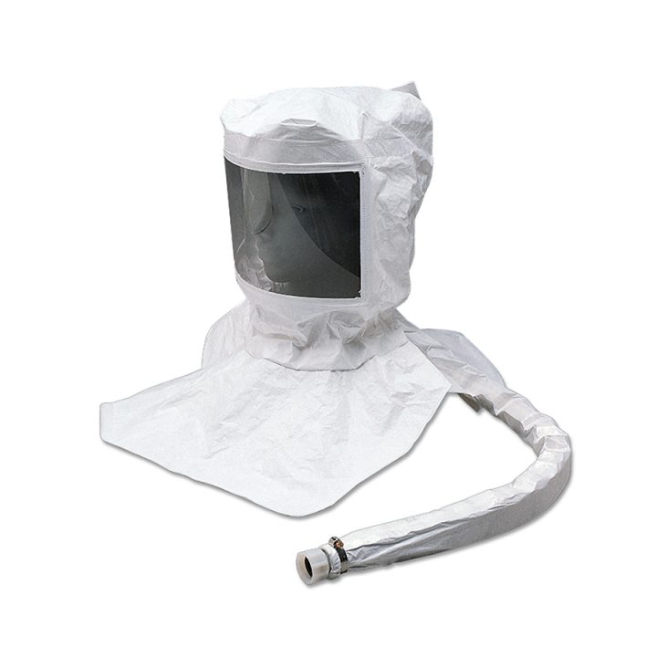 single bib maintenance free Tyvek Hood