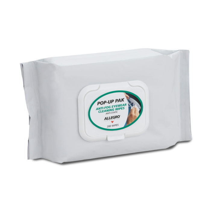 Eyewear Cleaning Wipes, Pop-Up Pak