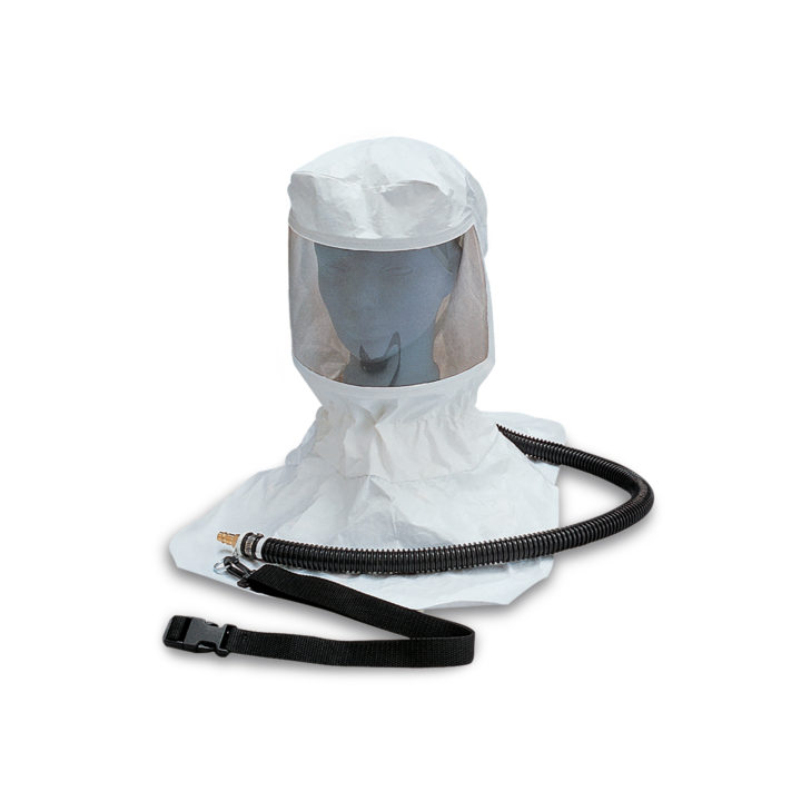 9910 White Tyvek® Supplied Air Respirator Hood