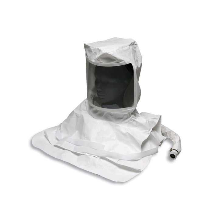 9911-29 Tyvek® Double Bib, Pharmaceutical, Maintenance Free Hood