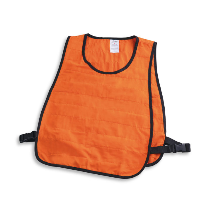 Orange Economy poncho cooling vest