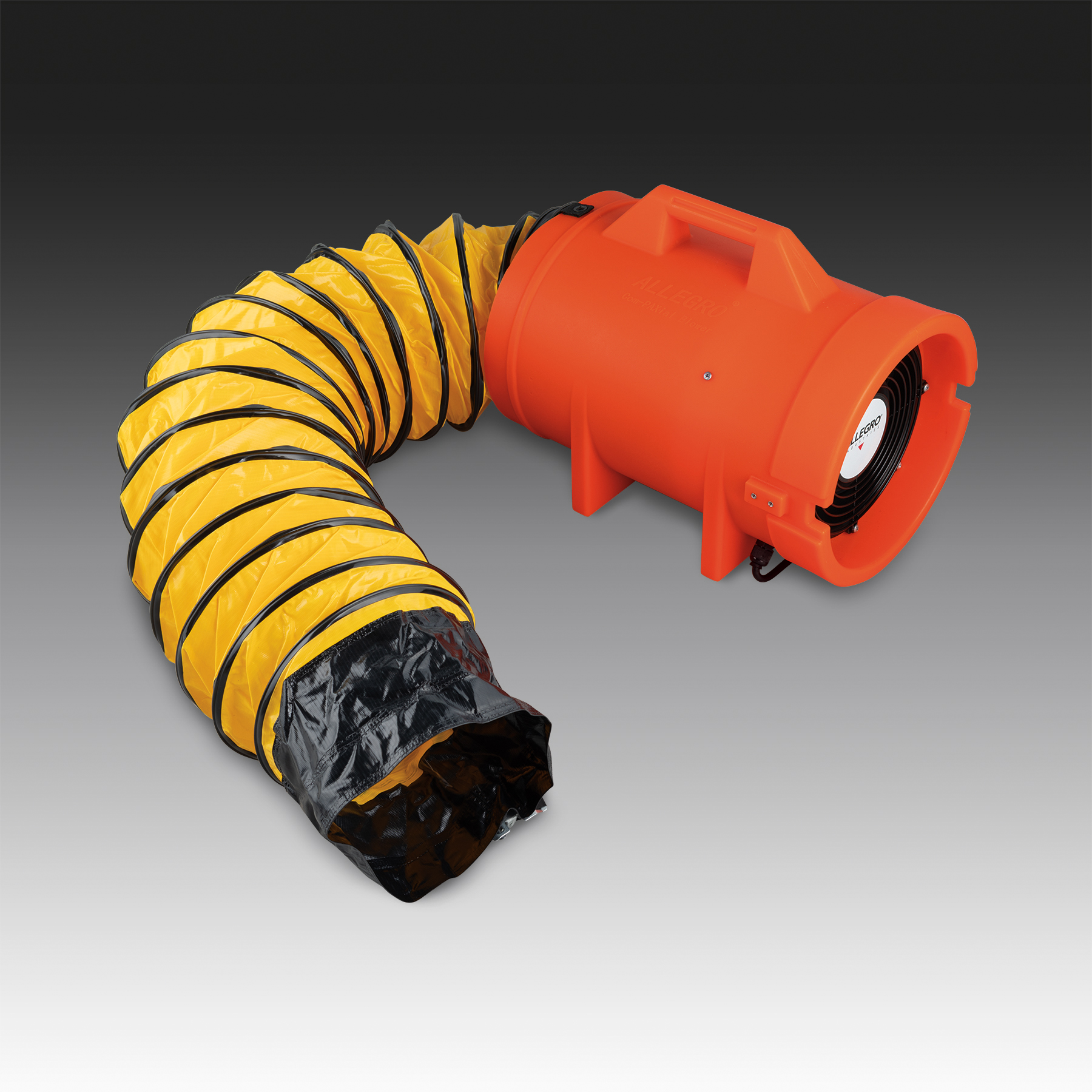 NEW 8" Axial AC Plastic MiniPak Blowers with Ducting Allegro Industries