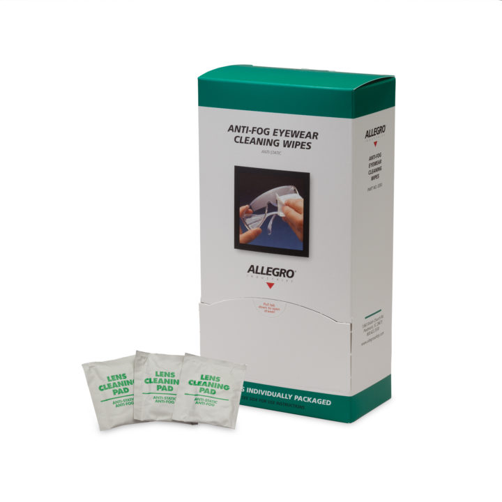 Part Number 0350 Eyewear Cleaning Wipes (Box of 100 5