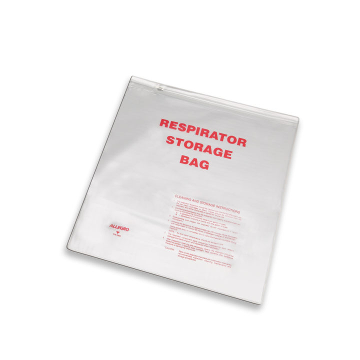 Plastic Respirator Storage Bag